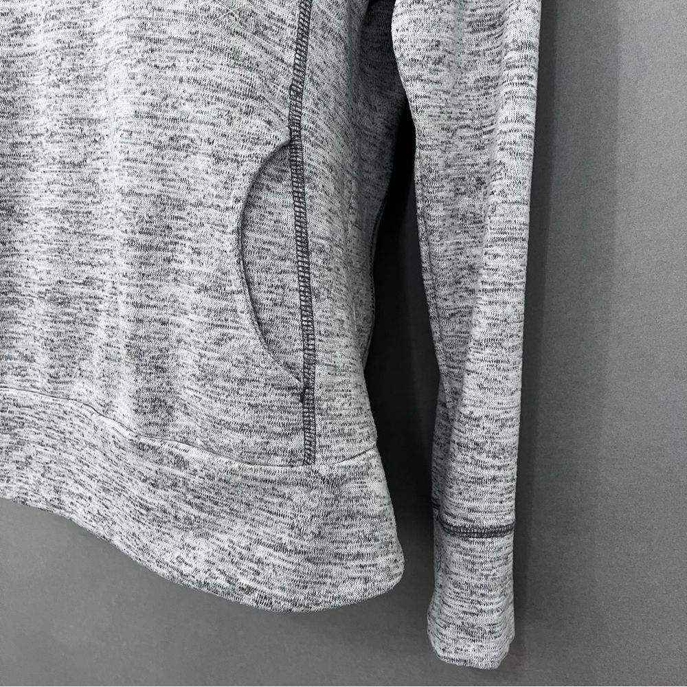 Kuhl Lea Heather Grey Funnel Neck Sweatshirt - Picture 4 of 16